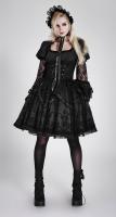 PUNK RAVE SHOP LT-007 Gothic lolita top with removable sleeves, gothic elegant aristocrat, Punk Rave